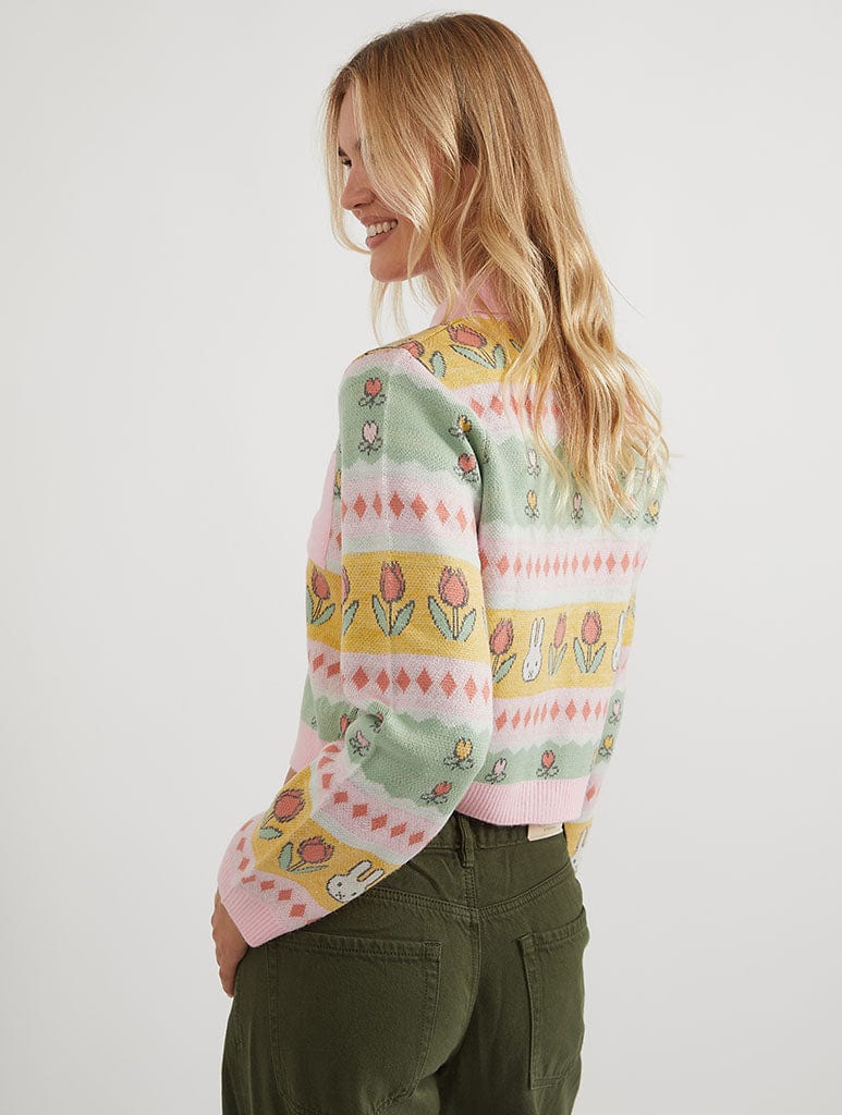 Miffy x Skinnydip Cottage Knitted Cardigan Jumpers & Cardigans Skinnydip London
