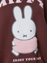 Miffy x Skinnydip Enjoy Your Day Sweatshirt Hoodies & Sweatshirts Skinnydip London