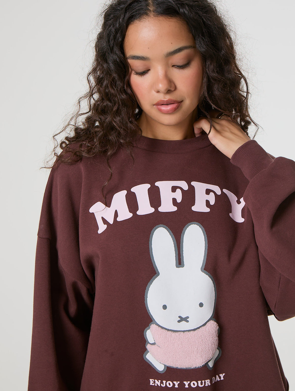 Miffy x Skinnydip Enjoy Your Day Sweatshirt Hoodies & Sweatshirts Skinnydip London