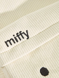 Miffy x Skinnydip Face Ecru Cord Backpack Backpacks Skinnydip London