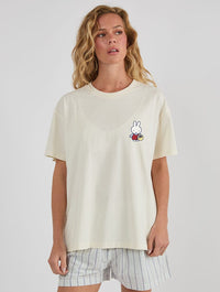 Miffy x Skinnydip Farmers Market T-Shirt In White Tops & T-Shirts Skinnydip London