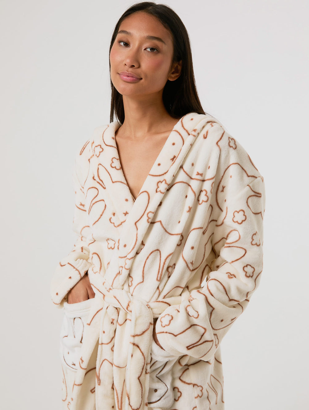 Miffy x Skinnydip Flower Dressing Gown Lingerie & Nightwear Skinnydip London