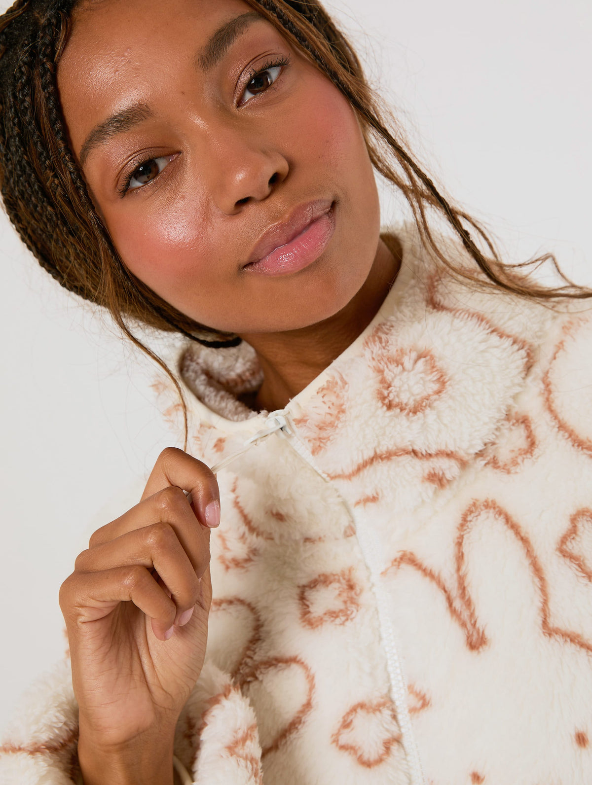 Miffy x Skinnydip Flower Fleece Jacket Clothing : Jacket : Outerwear Skinnydip London