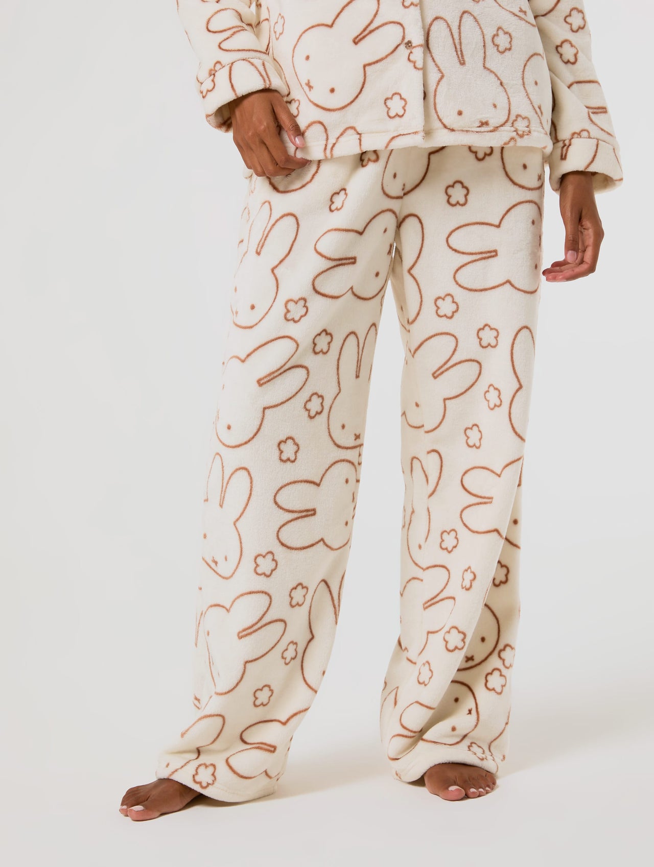 Miffy x Skinnydip Flower Fleece Pyjama Set Lingerie & Nightwear Skinnydip London