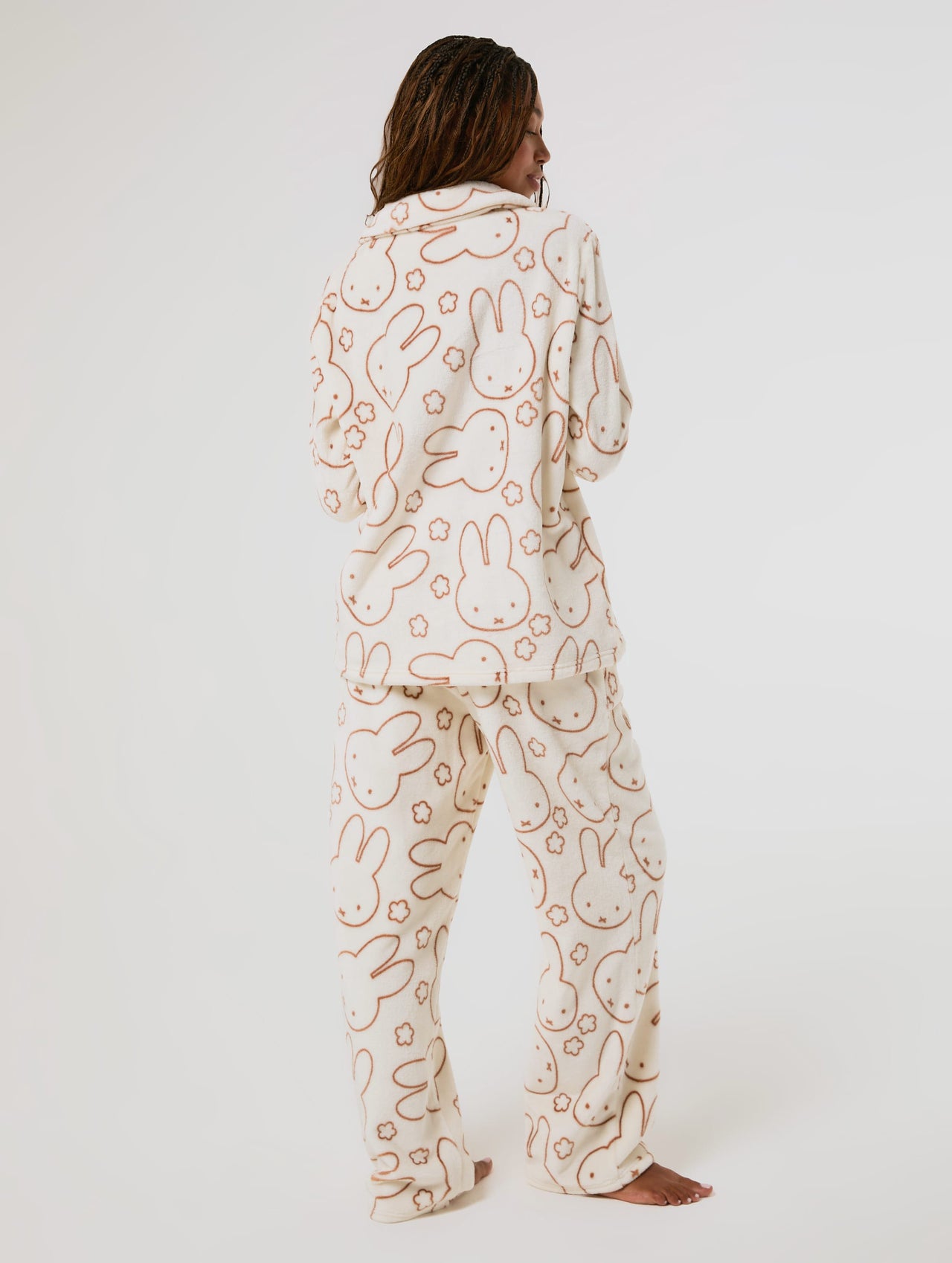 Miffy x Skinnydip Flower Fleece Pyjama Set Lingerie & Nightwear Skinnydip London