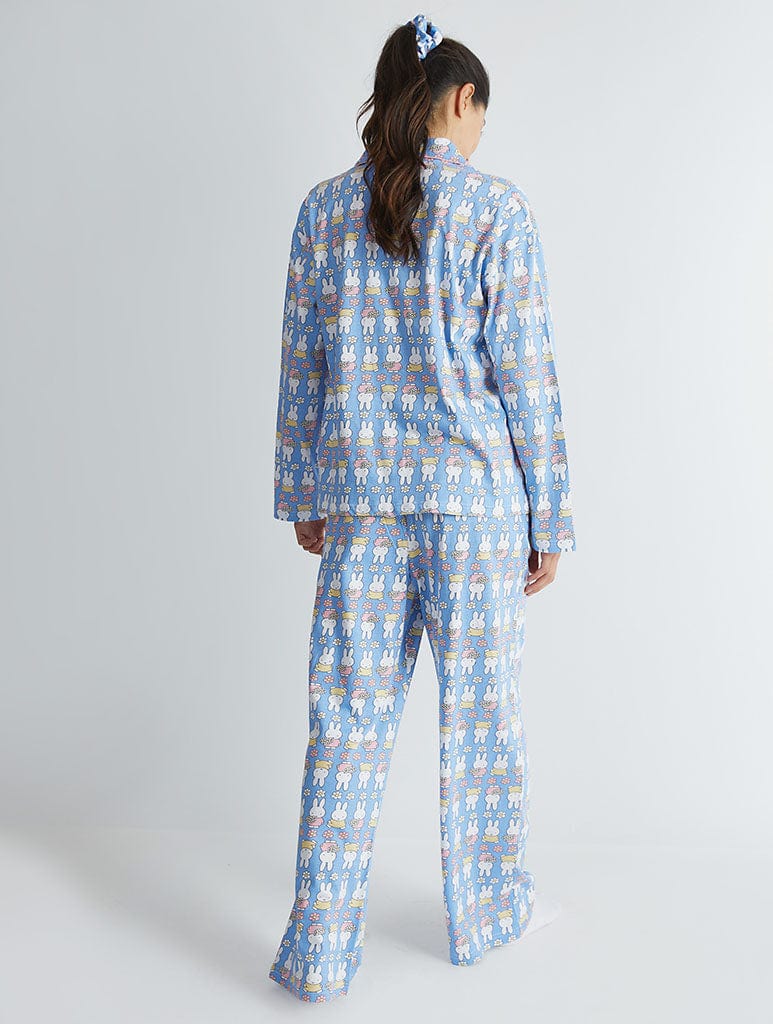Miffy x Skinnydip Flower Pyjama Set in Blue Lingerie & Nightwear Skinnydip London