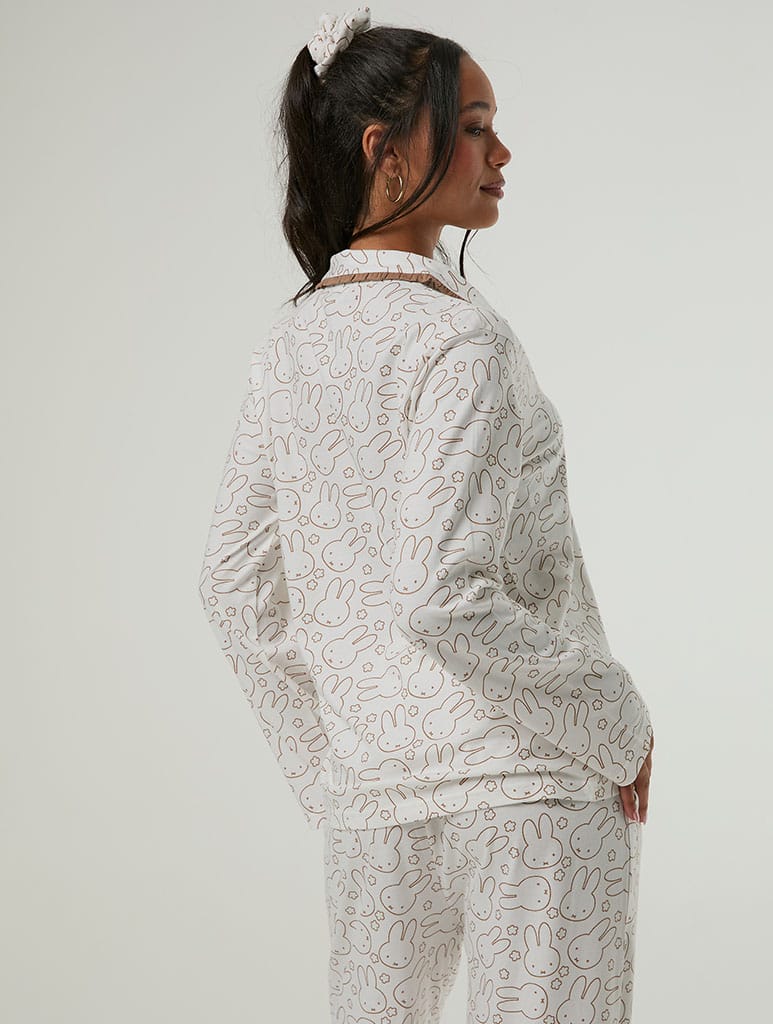 Miffy x Skinnydip Flower Pyjama Set with Scrunchie Lingerie & Nightwear Skinnydip London