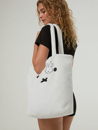 Miffy x Skinnydip Fluffy Tote Bag and Charm Tote Bags Skinnydip London