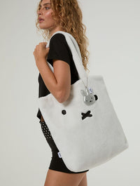 Miffy x Skinnydip Fluffy Tote Bag and Charm Tote Bags Skinnydip London