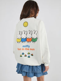 Miffy x Skinnydip Fun In The Sun Sweatshirt Hoodies & Sweatshirts Skinnydip London