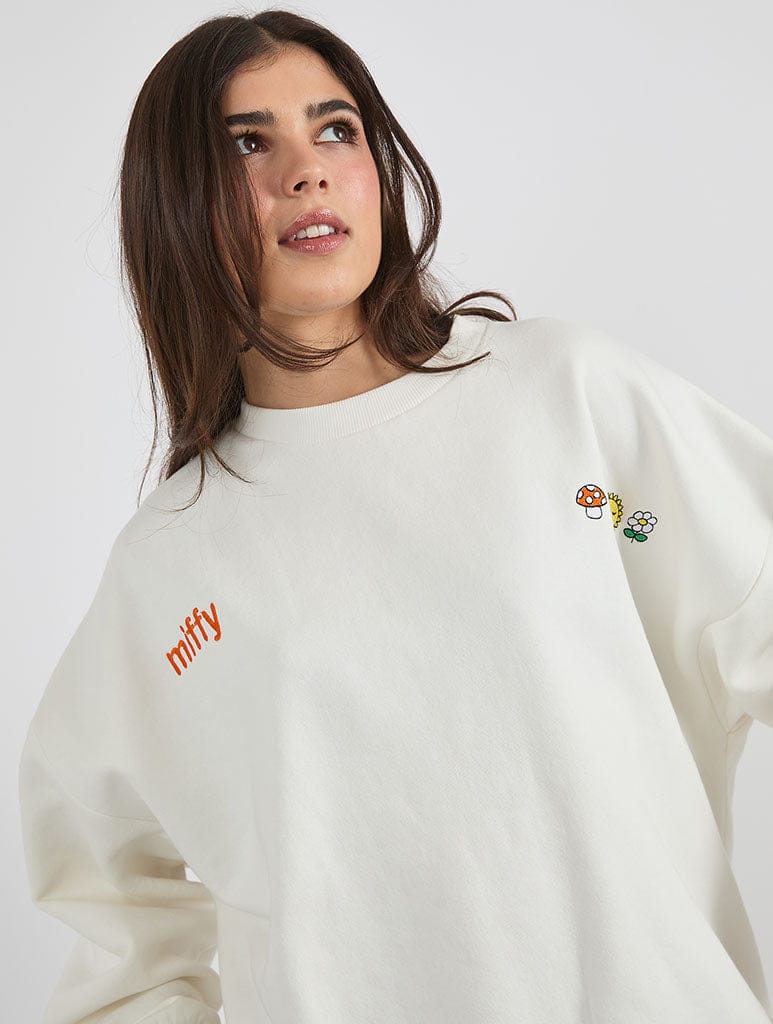 Miffy x Skinnydip Fun In The Sun Sweatshirt Hoodies & Sweatshirts Skinnydip London