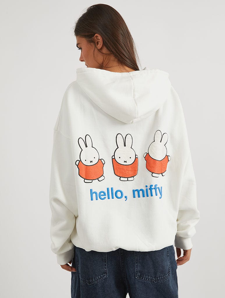 Miffy x Skinnydip Hello Miffy Hoodie Hoodies & Sweatshirts Skinnydip London