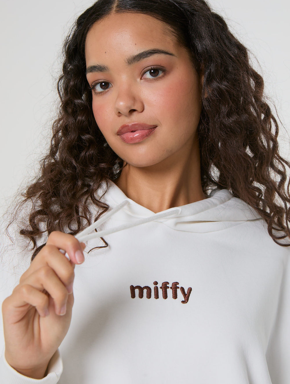 Miffy x Skinnydip Kite Hoodie in Ecru Hoodies & Sweatshirts Skinnydip London