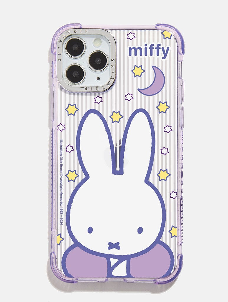 Miffy x Skinnydip Lilac Starry Shock iPhone Case Phone Cases Skinnydip London