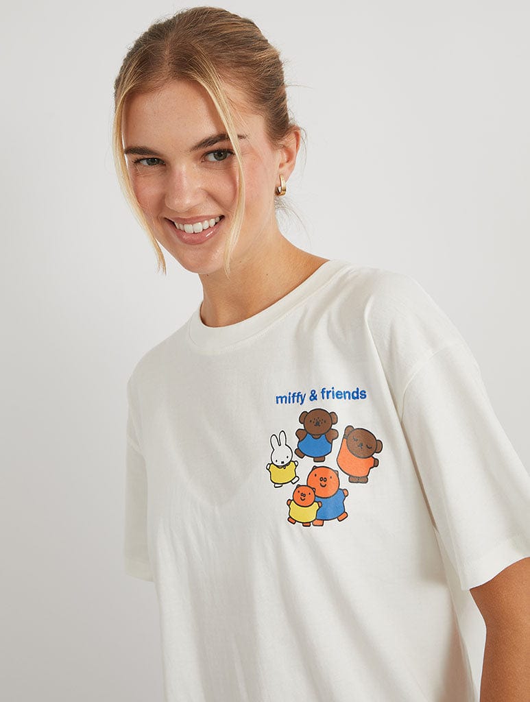 Miffy x Skinnydip Miffy Day In The Life T-Shirt Tops & T-Shirts Skinnydip London