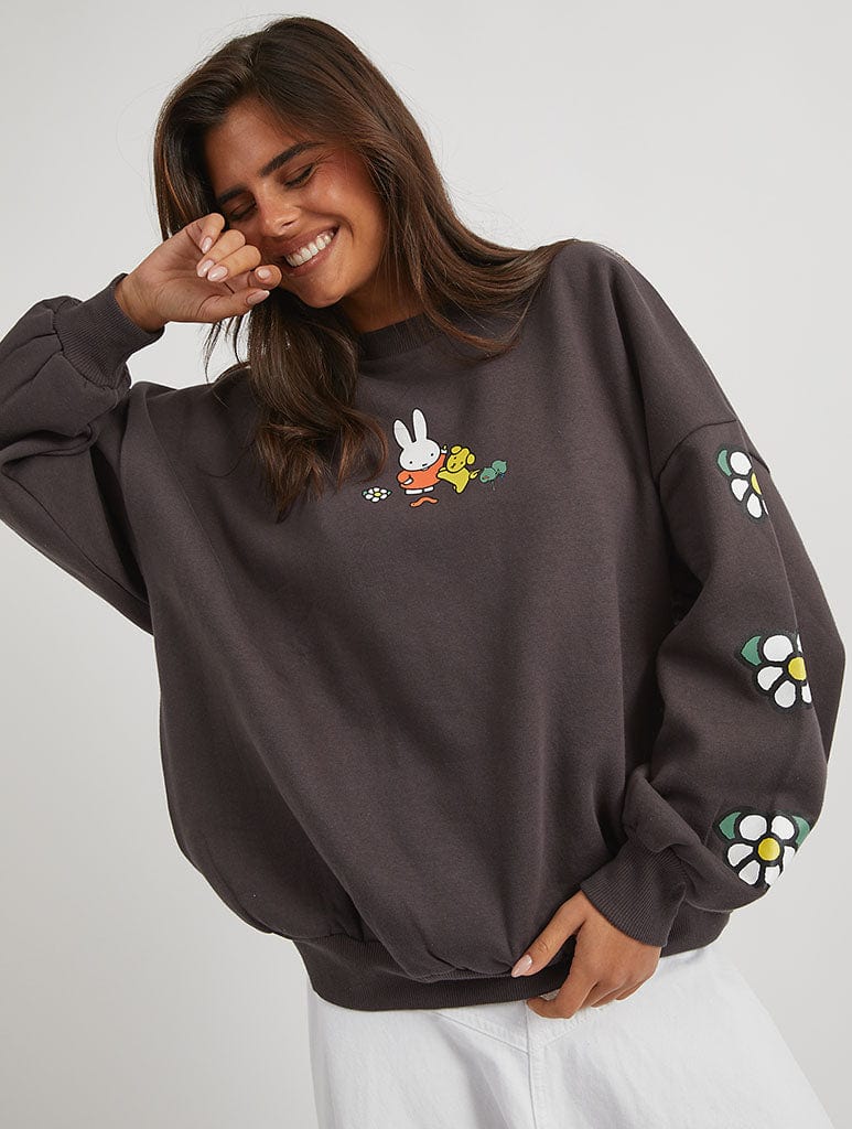 Miffy x Skinnydip Miffy Woodland Sweatshirt Hoodies & Sweatshirts Skinnydip London