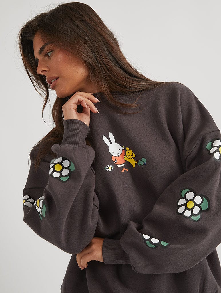 Miffy x Skinnydip Miffy Woodland Sweatshirt Hoodies & Sweatshirts Skinnydip London