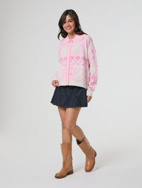 Miffy x Skinnydip Pattern Cardigan Jumpers & Cardigans Skinnydip London