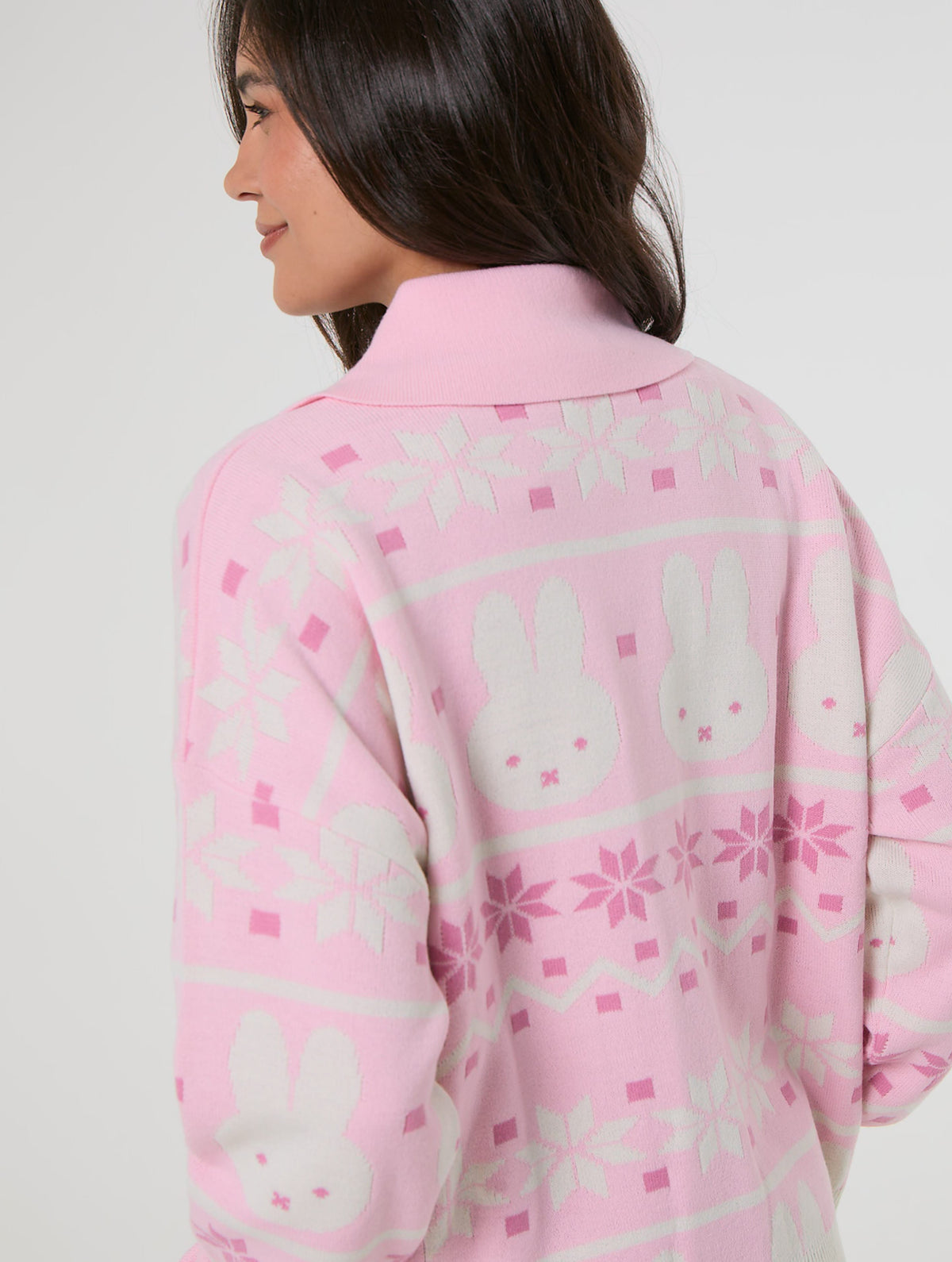 Miffy x Skinnydip Pattern Cardigan Jumpers & Cardigans Skinnydip London