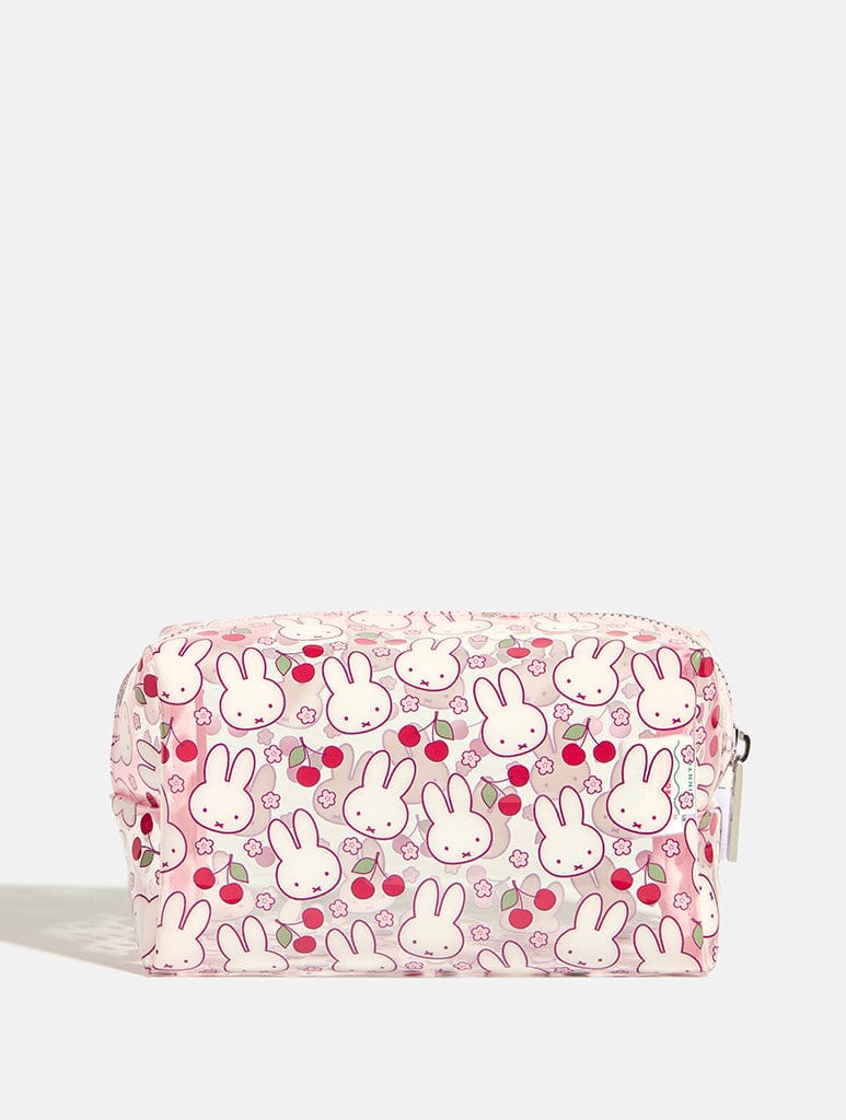 Miffy x Skinnydip Pink Flower Makeup Bag Makeup Bags & Wash Bags Skinnydip London