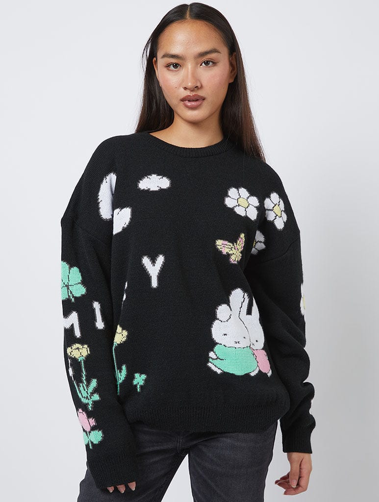 Miffy x Skinnydip Placement Knitted Jumper Jumpers & Cardigans Skinnydip London