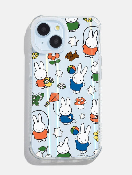 mxmxpop0 iPhoneケース miffy-x-skinnydip-repeat-shock
