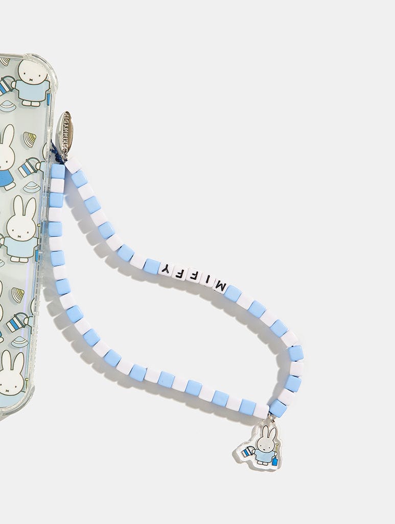 Miffy x Skinnydip Seaside Beaded Strap Phone Grips Skinnydip London