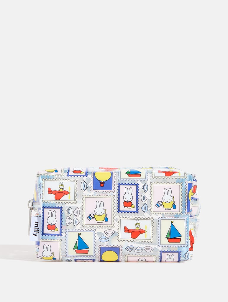 Miffy x Skinnydip Stamp Makeup Bag Makeup Bags & Wash Bags Skinnydip London