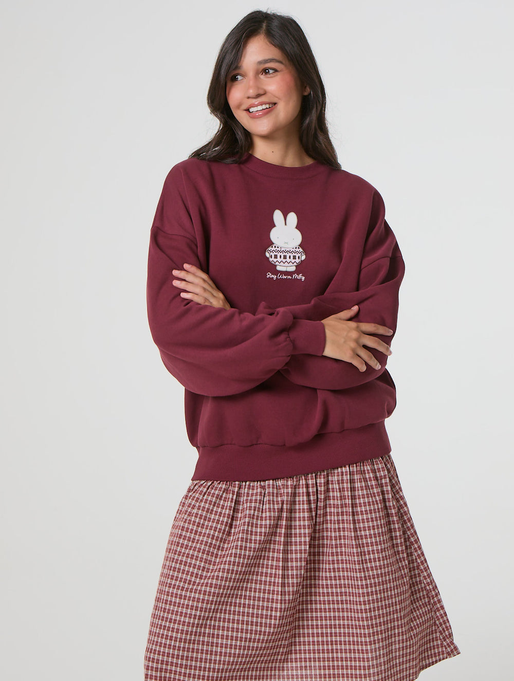Miffy x Skinnydip Stay Warm Miffy Sweatshirt Hoodies and Sweatshirts Skinnydip London