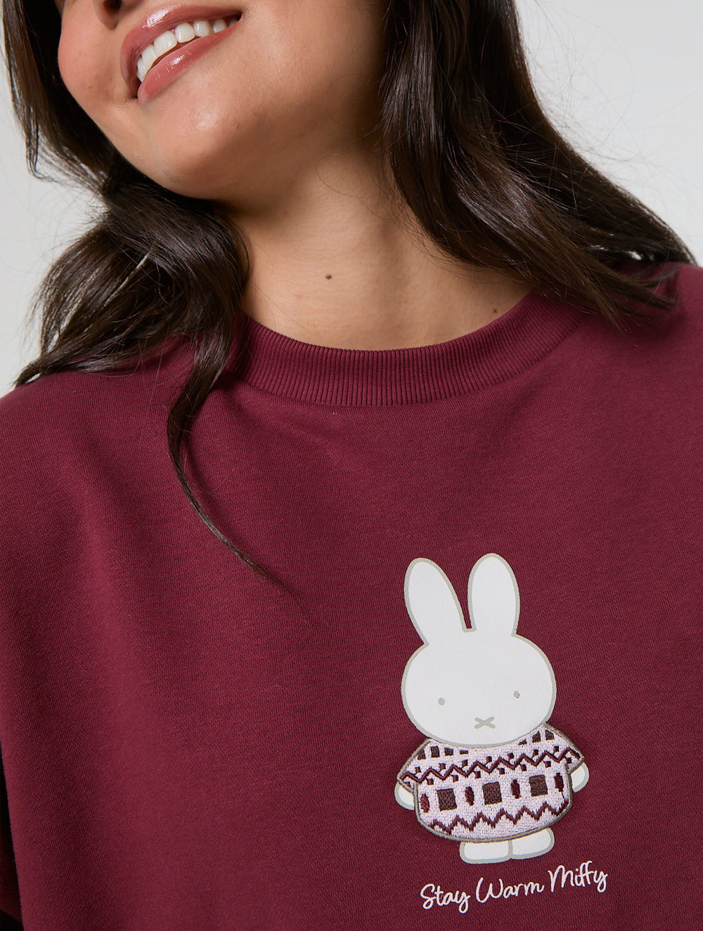 Miffy x Skinnydip Stay Warm Miffy Sweatshirt Hoodies and Sweatshirts Skinnydip London