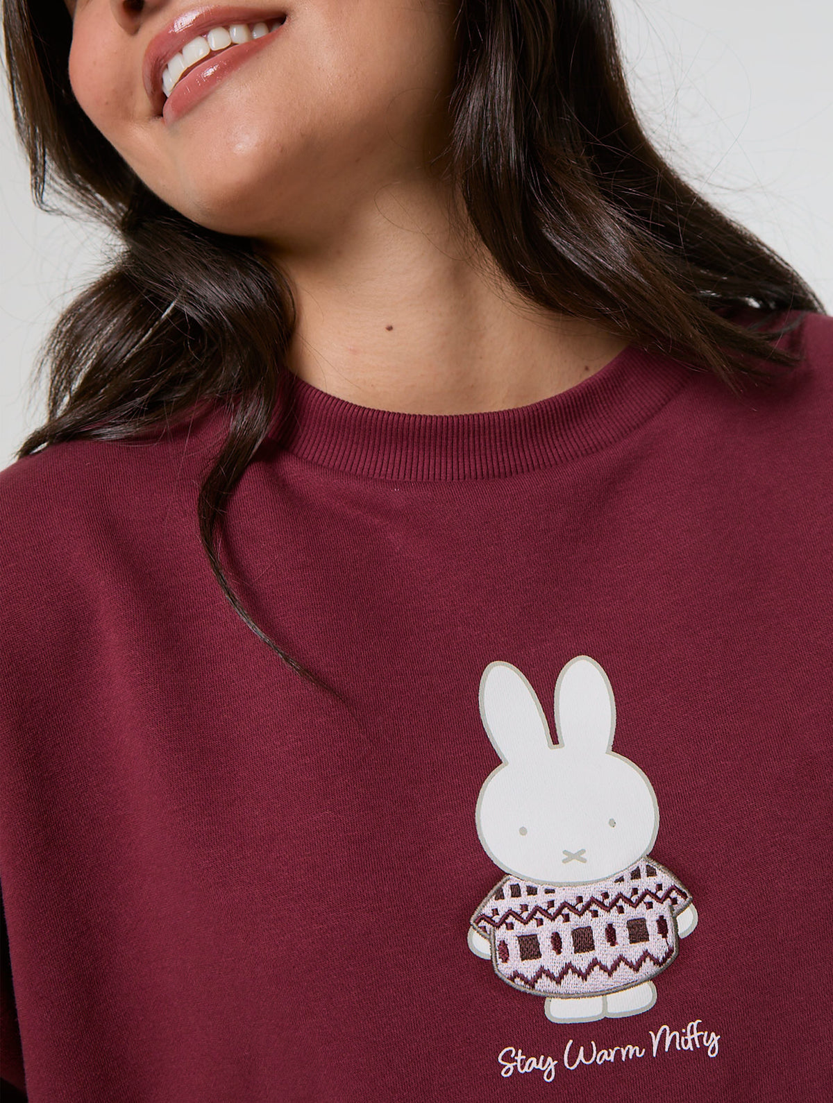 Miffy x Skinnydip Stay Warm Miffy Sweatshirt Hoodies and Sweatshirts Skinnydip London