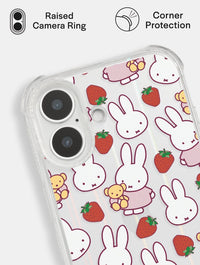 Miffy x Skinnydip Strawberry Shock iPhone Case Phone Cases Skinnydip London