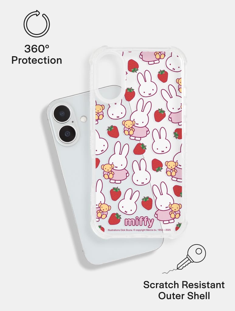 Miffy x Skinnydip Strawberry Shock iPhone Case | Miffy Accessories