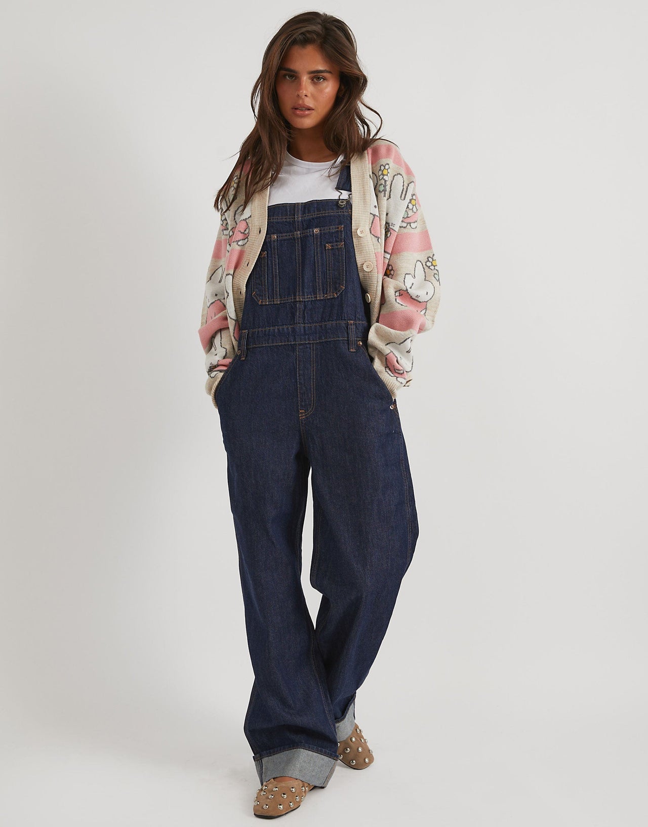 Miffy x Skinnydip Stripe Knitted Cardigan Jumpers & Cardigans Skinnydip London