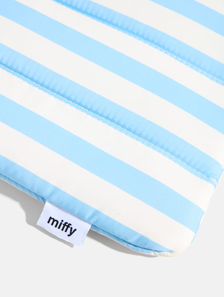 Miffy x Skinnydip Stripe Stamp Laptop Sleeve Laptop Cases Skinnydip London
