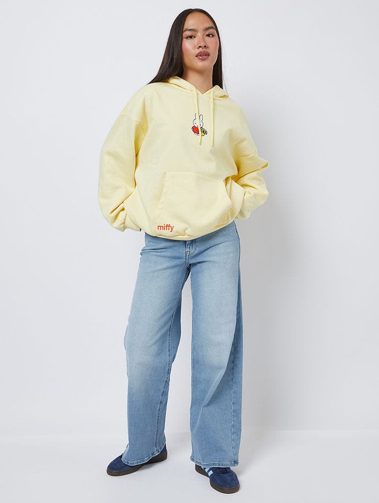 Miffy x Skinnydip Yellow Hoodie Hoodies & Sweatshirts Skinnydip London