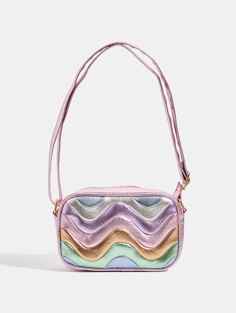 Millie Pastel Rainbow Wave Cross Body Bag Bags Skinnydip London