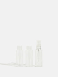 Mini Daisy Travel Makeup Bag With Bottles Makeup Bags & Washbags Skinnydip London