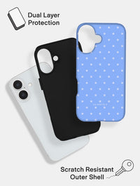 Mini Star Baby Blue Ultra Protective iPhone Case Phone Cases Skinnydip London