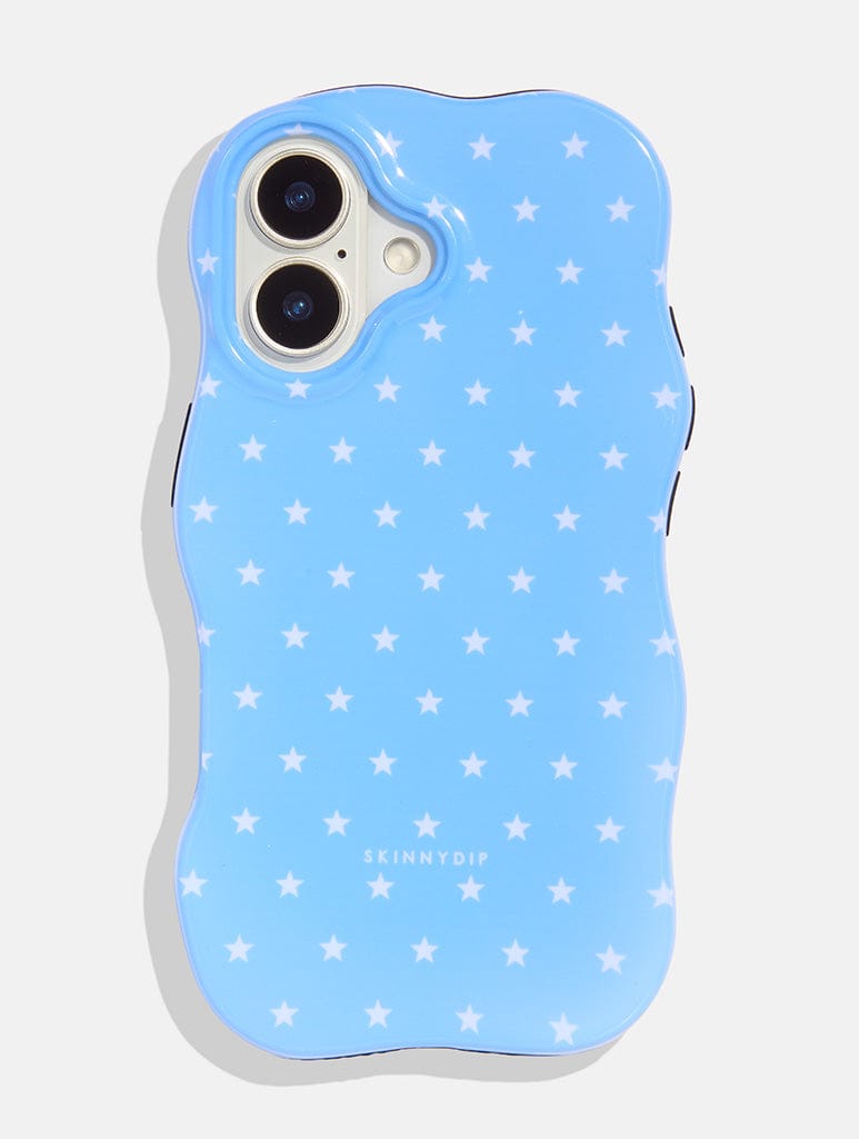 Mini Star Baby Blue Wiggle Ultra Protective iPhone Case Phone Cases Skinnydip London