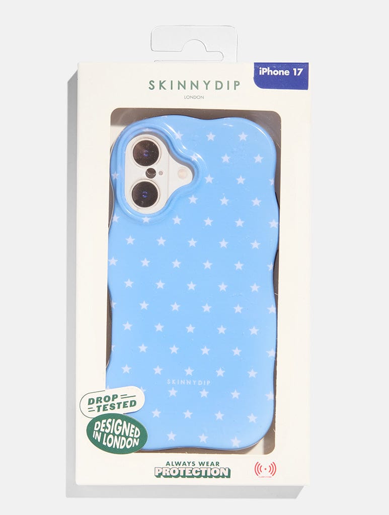Mini Star Baby Blue Wiggle Ultra Protective iPhone Case Phone Cases Skinnydip London