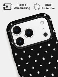 Mini Star Black Ultra Protective iPhone Case Phone Cases Skinnydip London