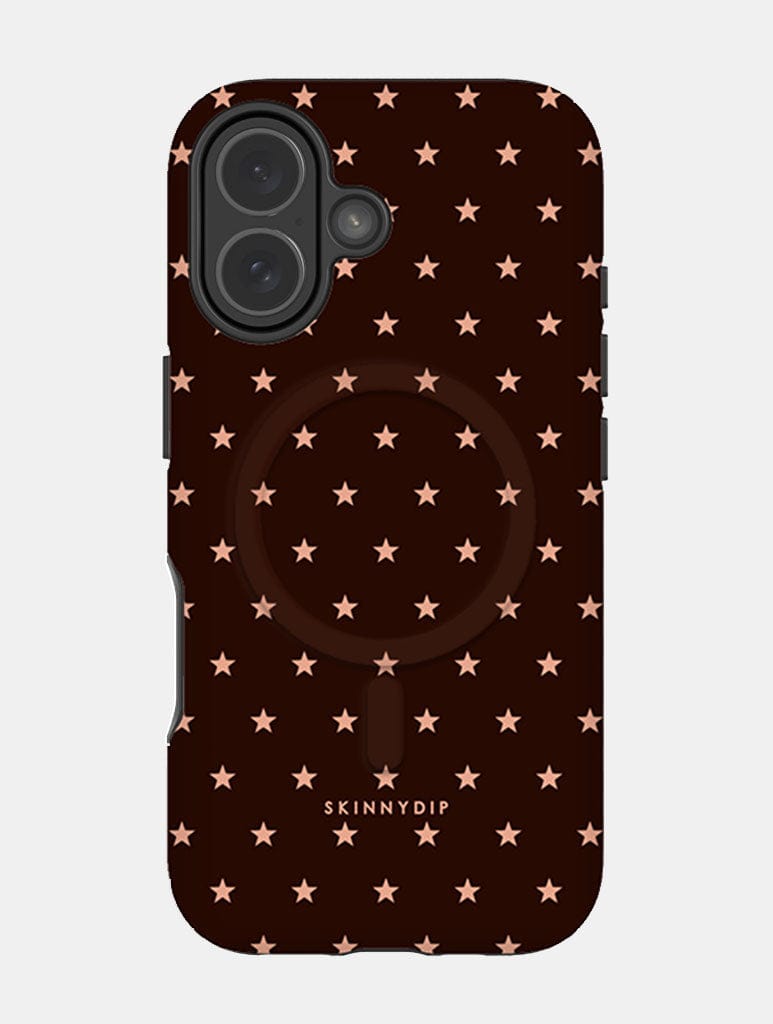 Mini Star Chocolate Brown Magsafe Ultra Protective iPhone Case Phone Cases Skinnydip London