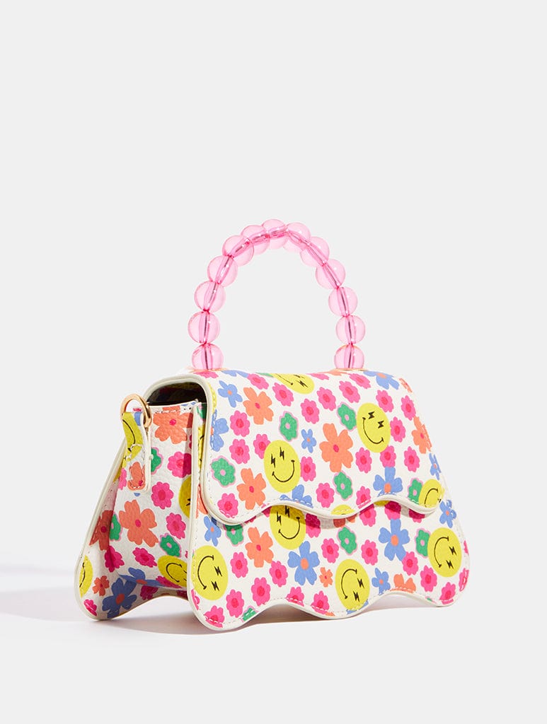 Mini Wave Happy Floral Top Handle Bag Bags Skinnydip London