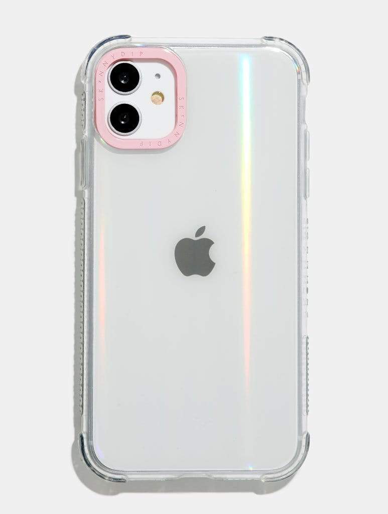 Minimal Pink Shock iPhone Case Phone Cases Skinnydip London
