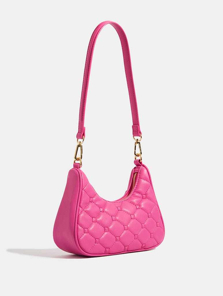Miya Pink Studded Cross Body Bag Bags Skinnydip London