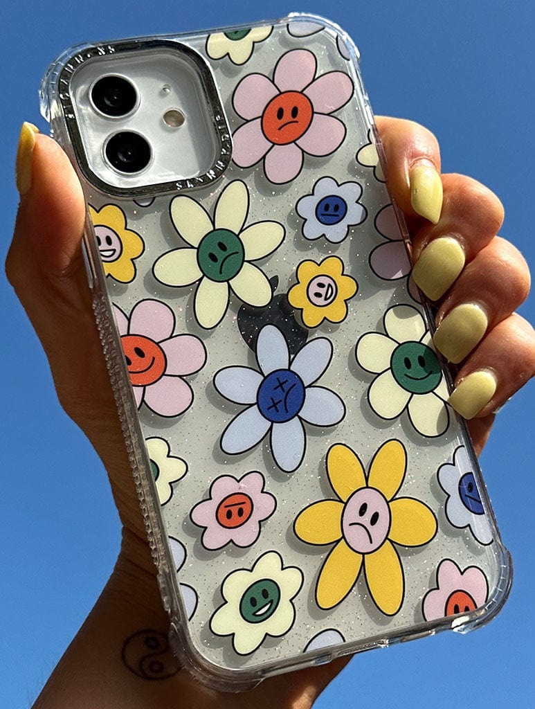 Moody Flowers Shock iPhone Case Phone Cases Skinnydip London