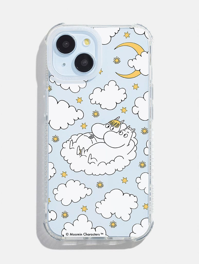 Skinnydip x Moomin Starry Clouds Shock iPhone Case | Moomin Themed Phone Cases Skinnydip x Moomin Starry Clouds Shock iPhone Case | Moomin Themed Phone Cases