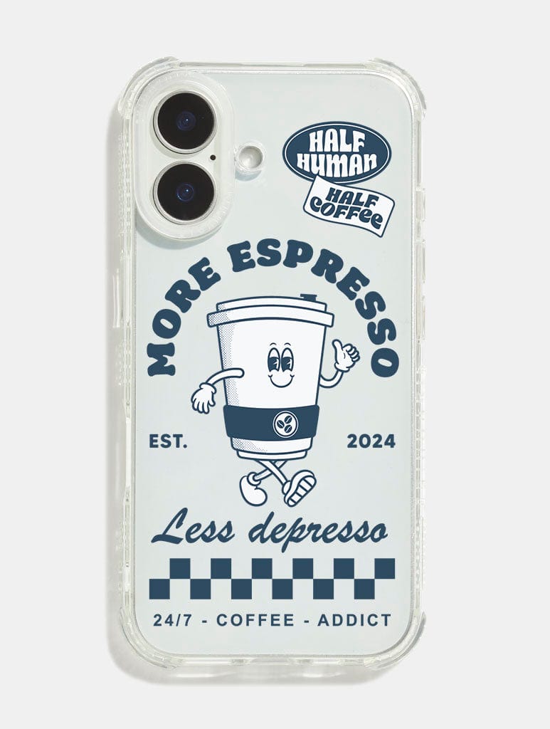 More Espresso Shock iPhone Case Phone Cases Skinnydip London