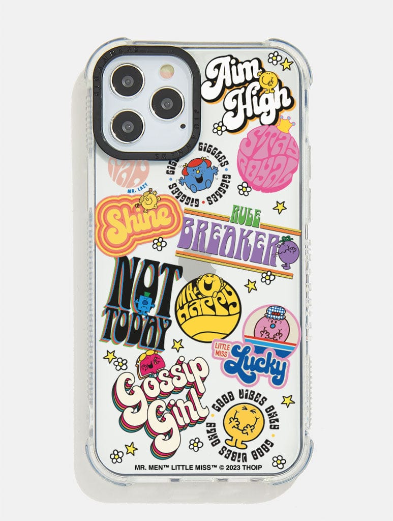Mr Men and Little Miss x Skinnydip Sticker Shock iPhone Case Phone Cases Skinnydip London